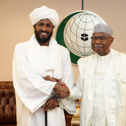 لقاء الدكتور عمر بخيت محمد بمعالي الدكتور / حسين إبراهيم طه