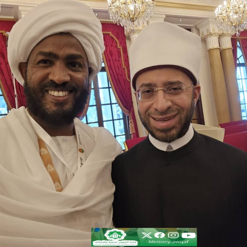 لقاءات مهمة لوزير الشؤون الدينية والأوقاف معالي الدكتور عمربخيت محمدآدم